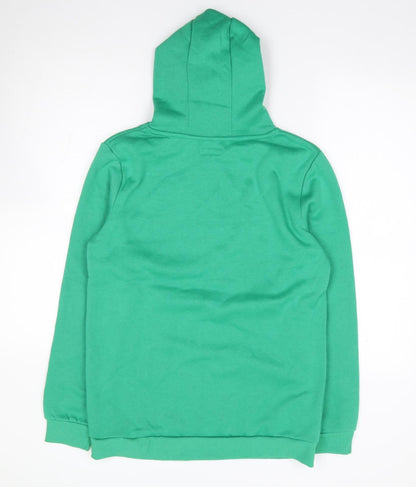 Primark Girls Green Polyester Pullover Hoodie Size 13-14 Years Pullover - Ireland