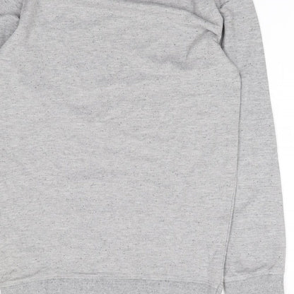 Mens UK Size S Preworn Grey Pullover Sweatshirt