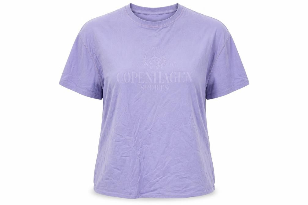 Womens UK Size S Primark Purple Tunic T-Shirt
