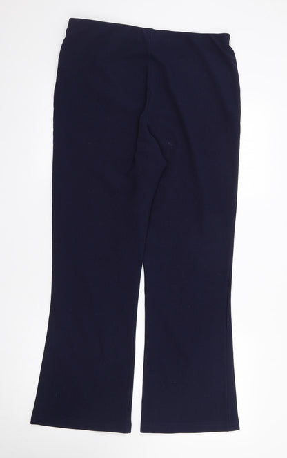 Womens UK Size 14 Originals Regular Fit  Blue Trousers