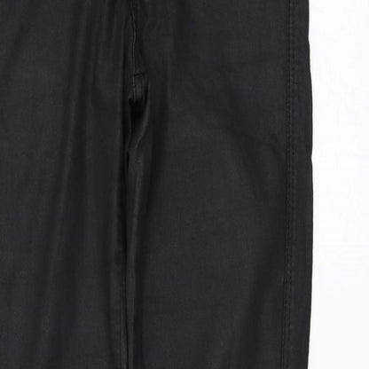 Womens UK Size 32 in Preworn Regular Fit  Black Trousers