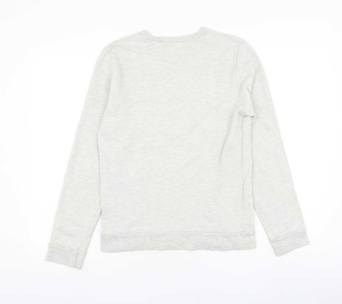 Topman Mens Grey Cotton Pullover Sweatshirt Size XS - New York