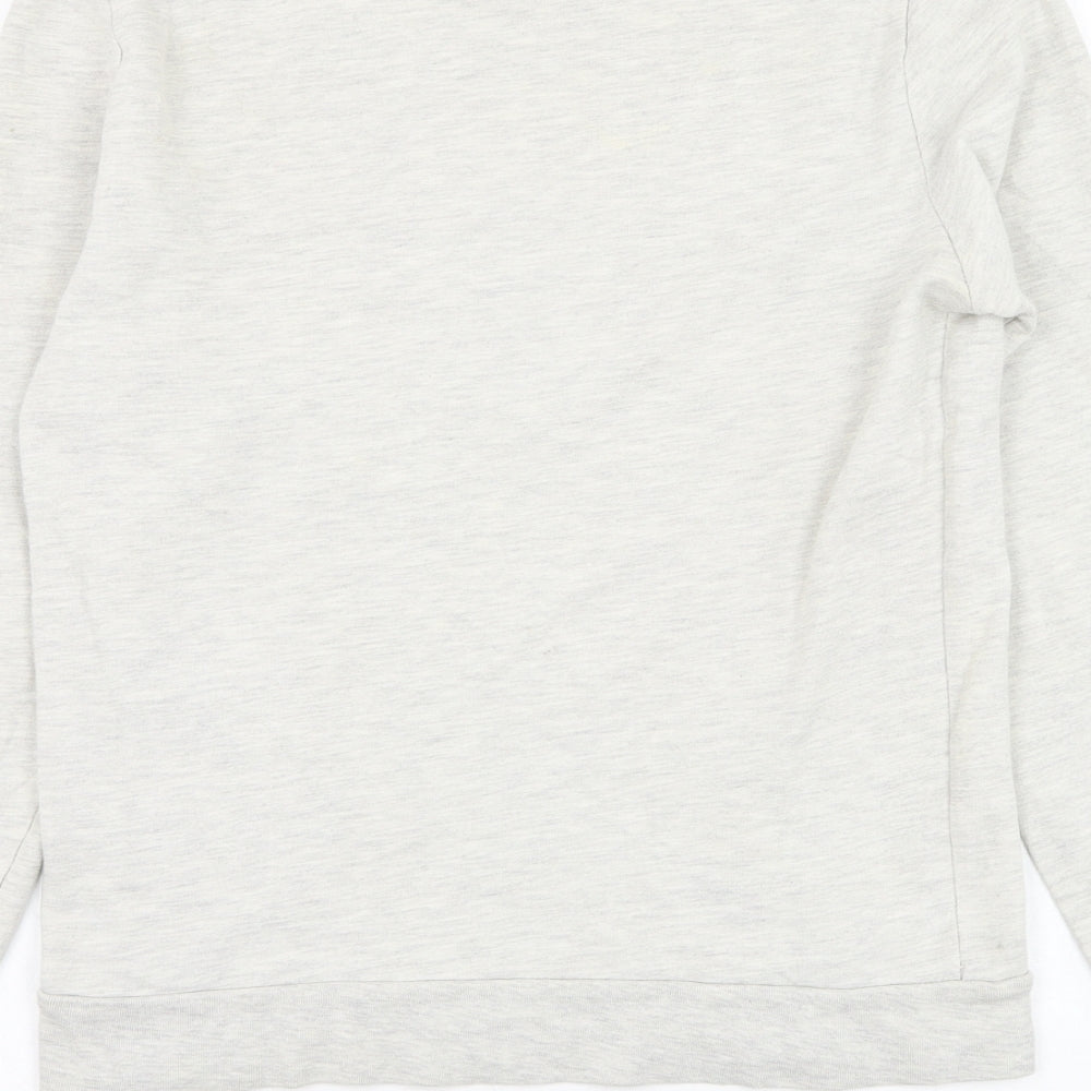 Topman Mens Grey Cotton Pullover Sweatshirt Size XS - New York
