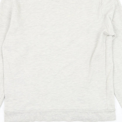 Topman Mens Grey Cotton Pullover Sweatshirt Size XS - New York