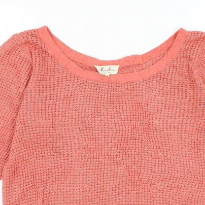 Womens UK Size S Marie Sixtine Red Pullover Jumper