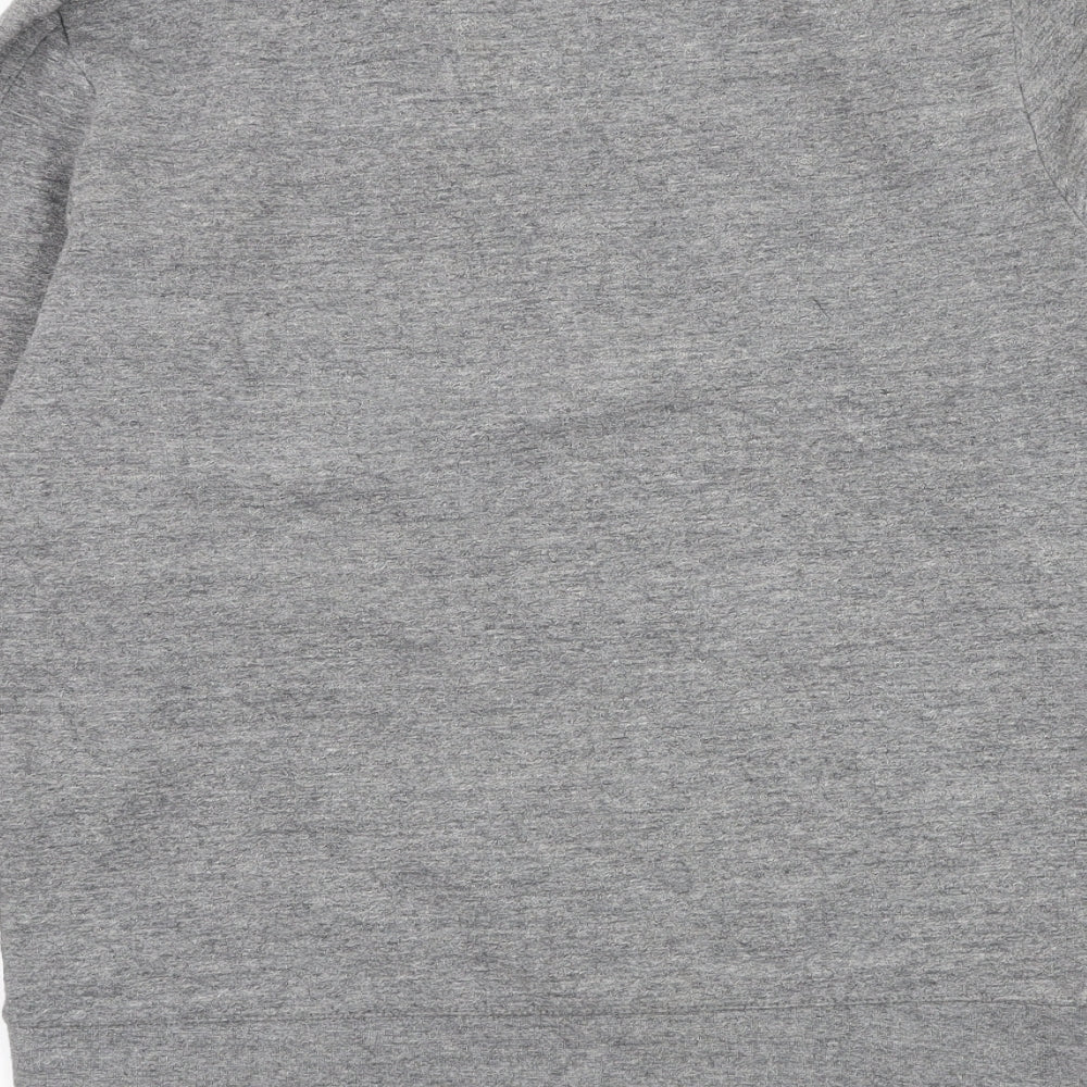 H&M Womens Grey Cotton Pullover Sweatshirt Size S Pullover