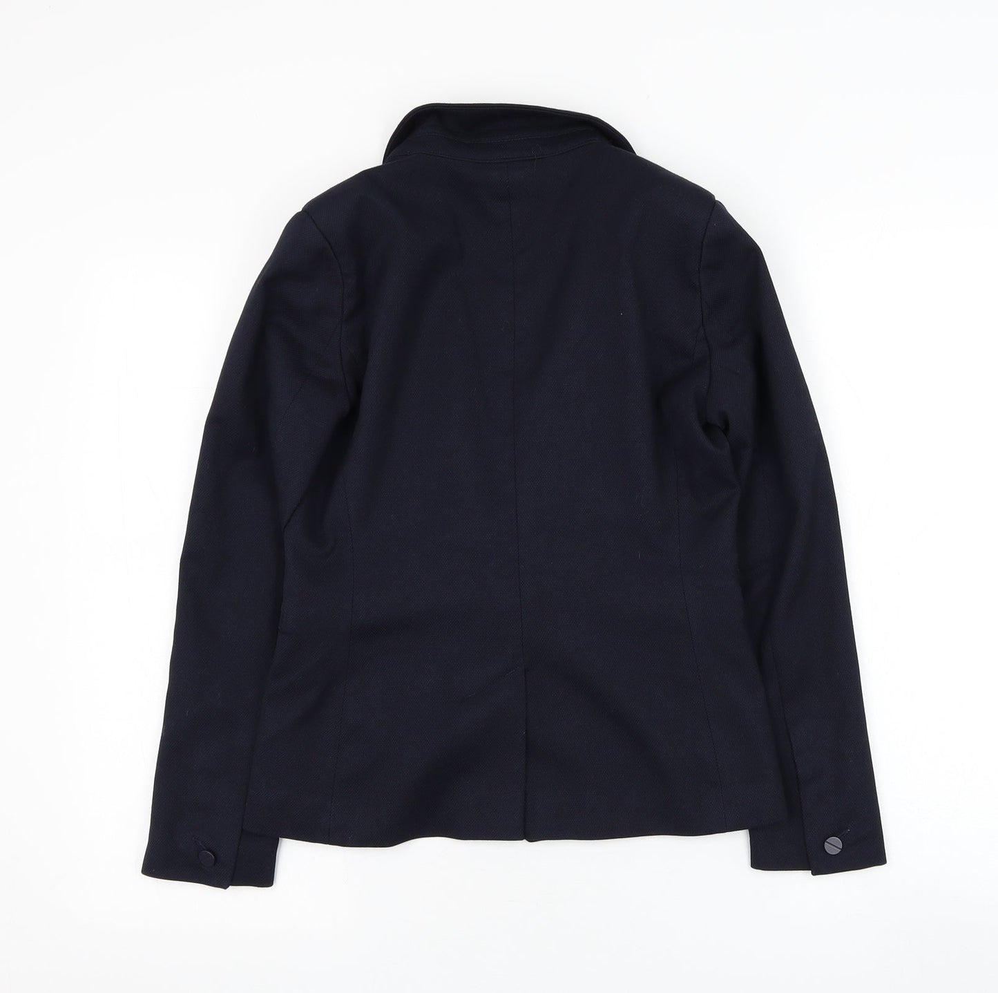 NEXT Womens Blue Jacket Blazer Size 8 Button