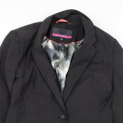Womens UK Size 10 NEXT Grey Jacket