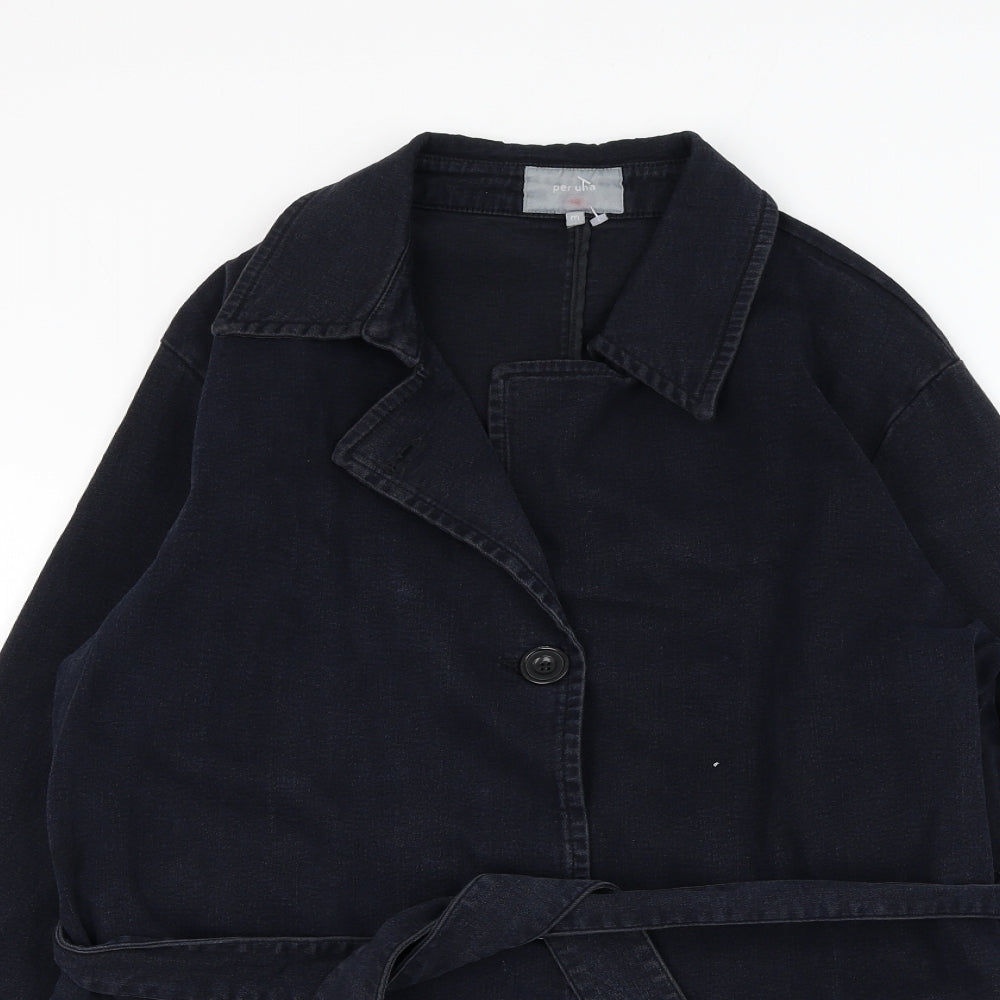 Womens UK Size M Marks and Spencer Blue Jacket