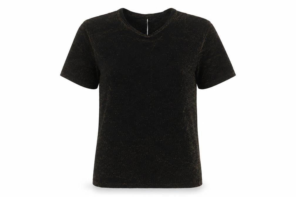 Womens UK Size 12 Berkertex Black Basic T-Shirt