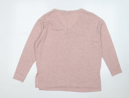Womens UK Size 10 Dorothy Perkins Pink Pullover Jumper