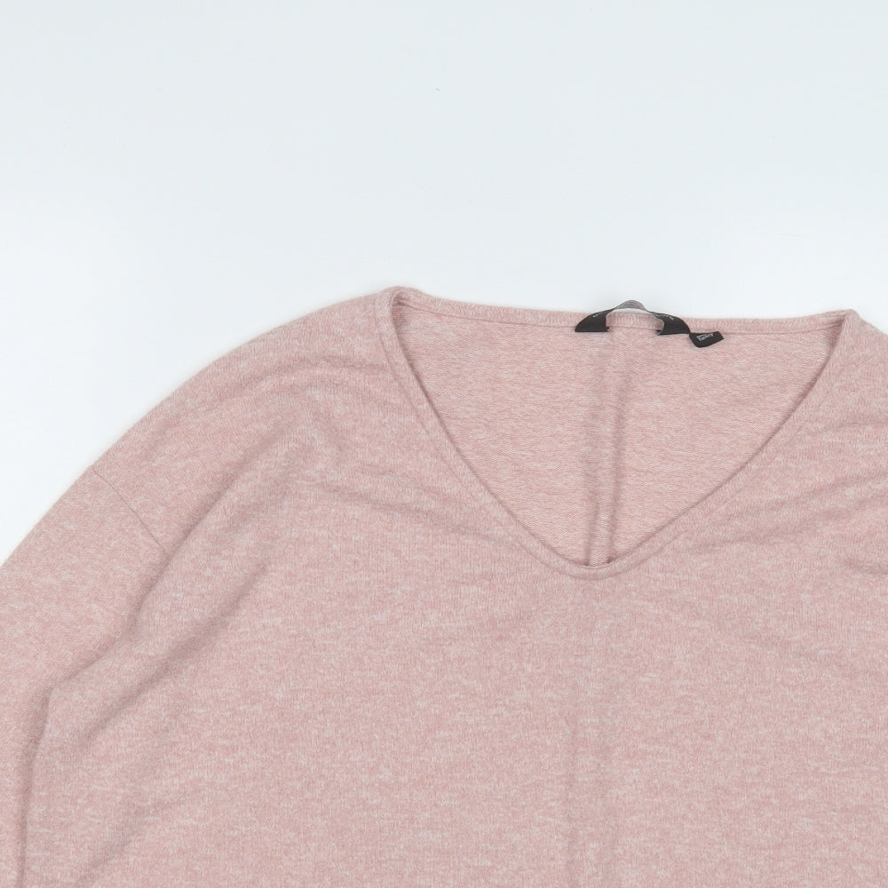 Womens UK Size 10 Dorothy Perkins Pink Pullover Jumper