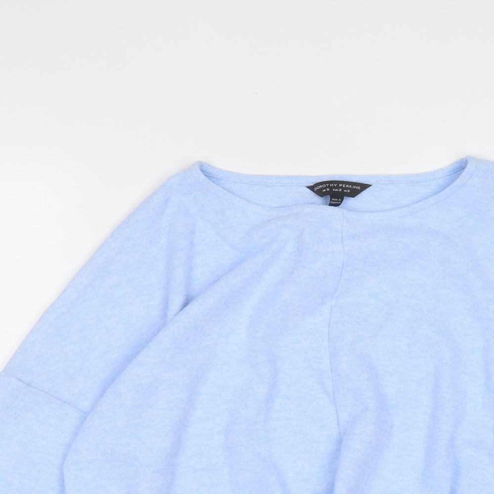 Womens UK Size S Dorothy Perkins Blue Pullover Jumper