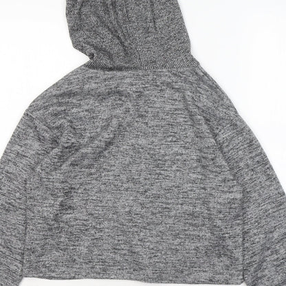 Primark Womens Grey Polyester Pullover Hoodie Size 6