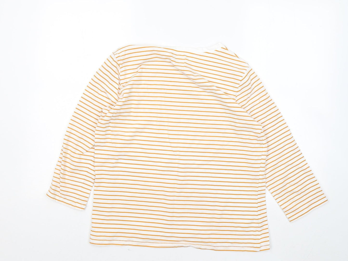 Womens UK Size L Dunnes Stores Orange Basic T-Shirt
