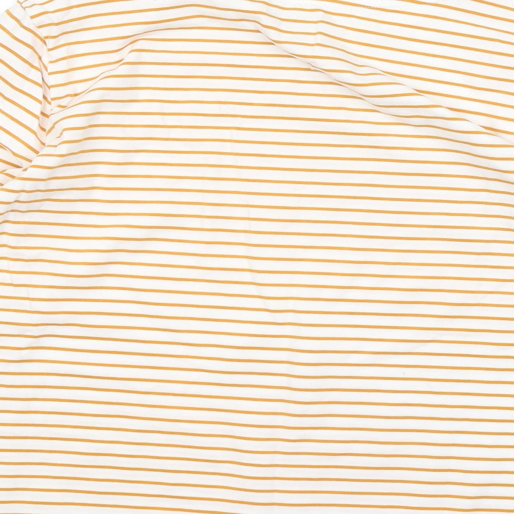 Womens UK Size L Dunnes Stores Orange Basic T-Shirt