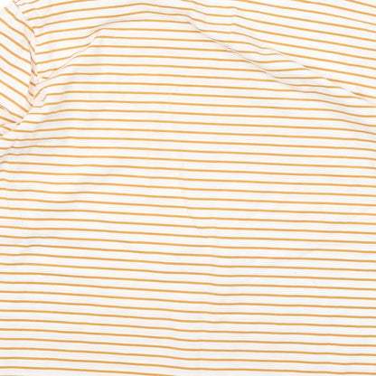 Womens UK Size L Dunnes Stores Orange Basic T-Shirt