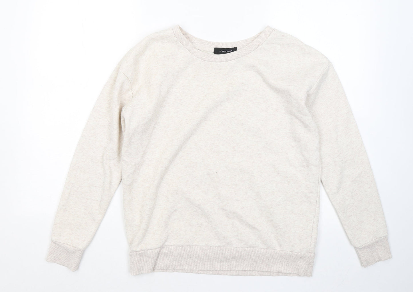 Womens UK Size 10 Atmosphere Beige Pullover Jumper