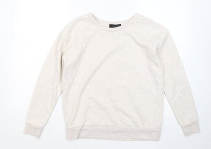 Womens UK Size 10 Atmosphere Beige Pullover Jumper