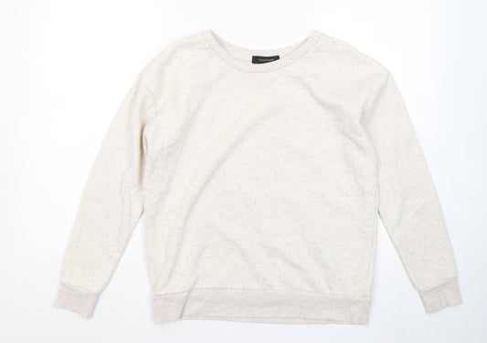 Womens UK Size 10 Atmosphere Beige Pullover Jumper
