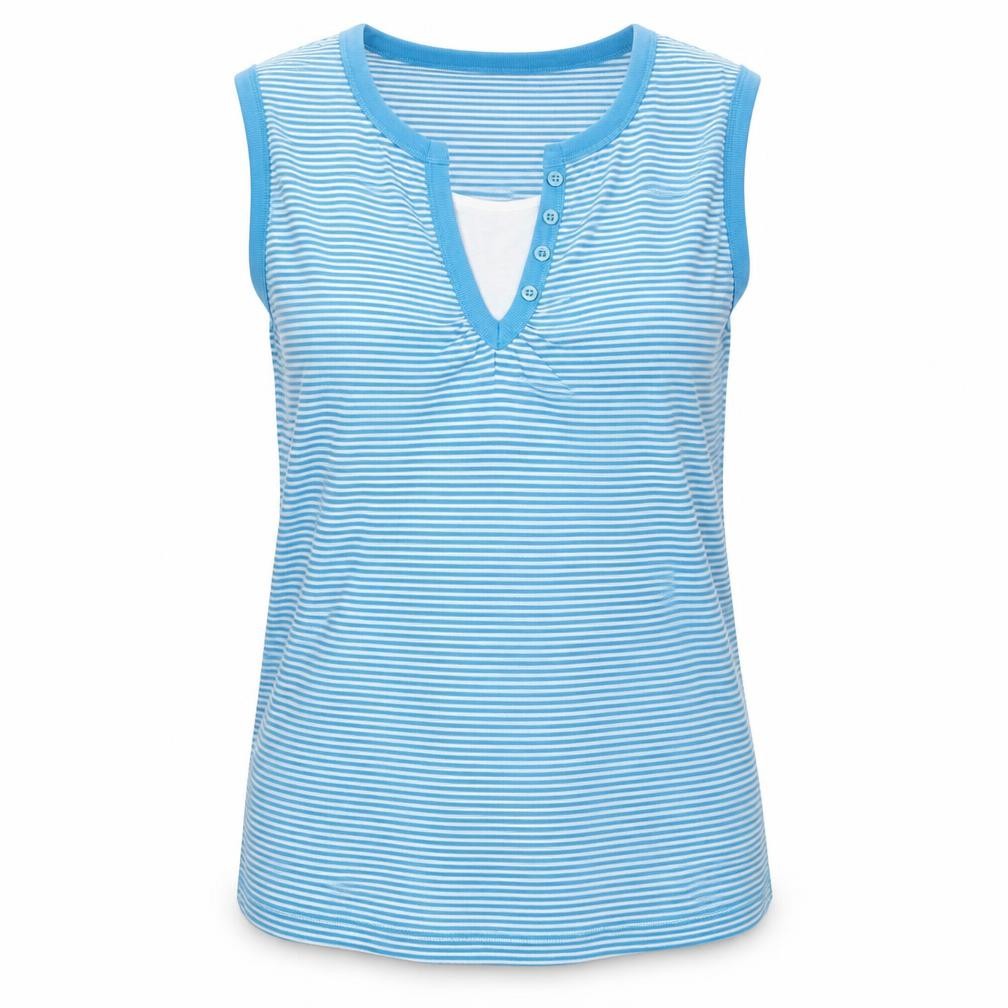 Womens UK Size L Avenue Blue Vest Jumper