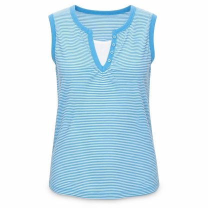 Womens UK Size L Avenue Blue Vest Jumper