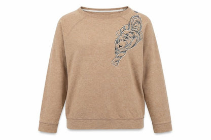 Womens UK Size 12 Marks and Spencer Brown Pullover Jumper