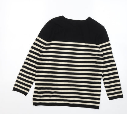Womens UK Size S H&M Black Pullover Jumper