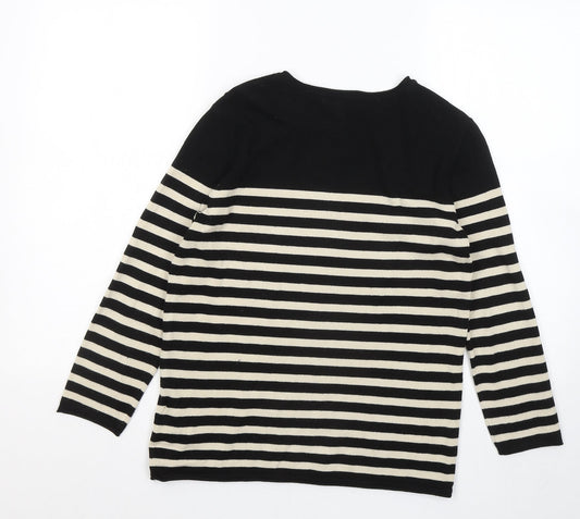 Womens UK Size S H&M Black Pullover Jumper