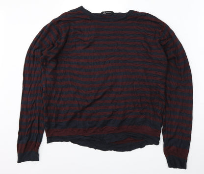 Womens UK Size XL Cedar Wood State Multicoloured Pullover Jumper