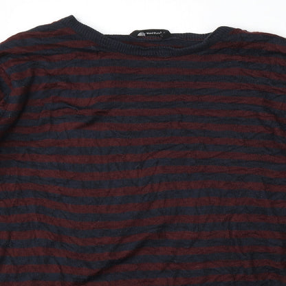 Womens UK Size XL Cedar Wood State Multicoloured Pullover Jumper