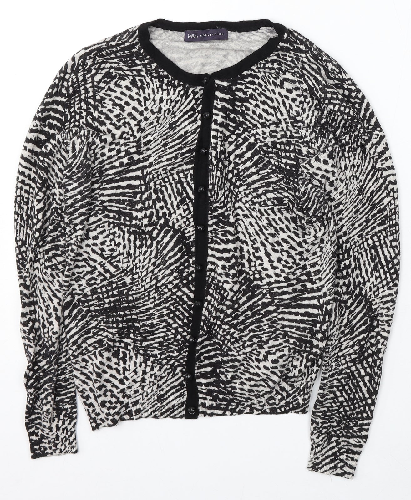 Womens UK Size 12 Marks and Spencer Multicoloured Cardigan Jumper
