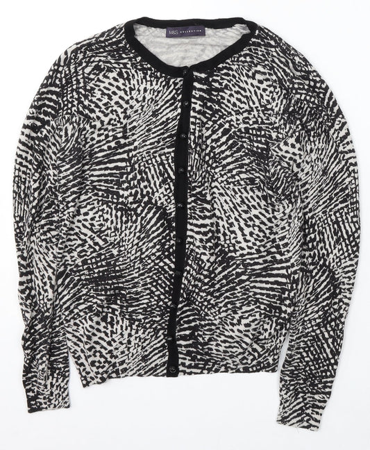 Womens UK Size 12 Marks and Spencer Multicoloured Cardigan Jumper