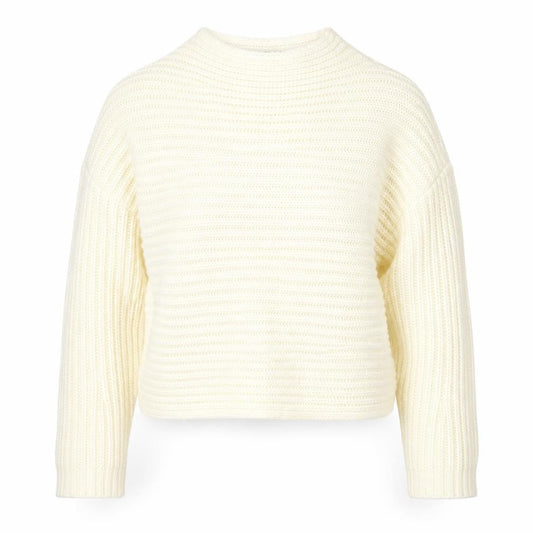 Womens UK Size M Full Circle Ivory Pullover Jumper
