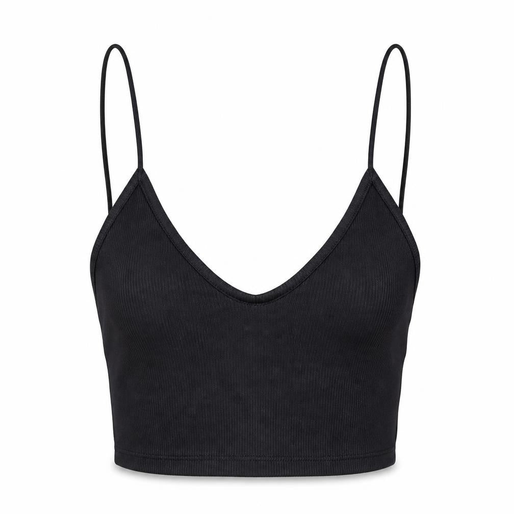 Womens UK Size S H&M Black Basic Tank