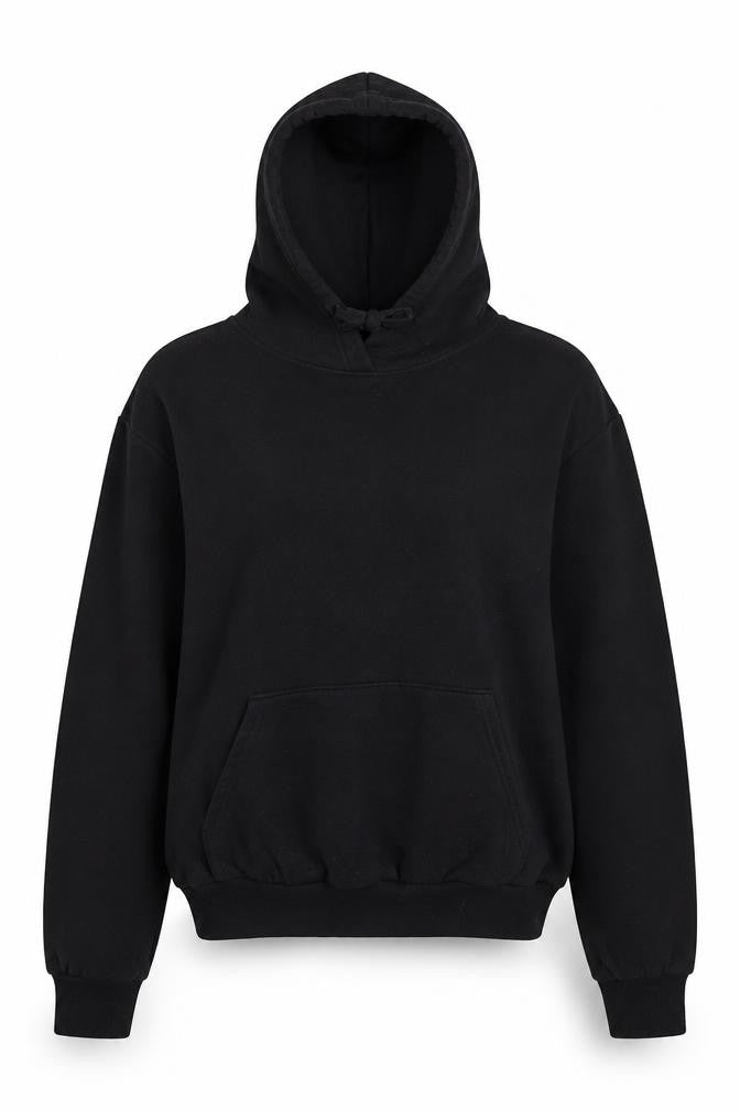 Womens UK Size S H&M Black Pullover Hoodie