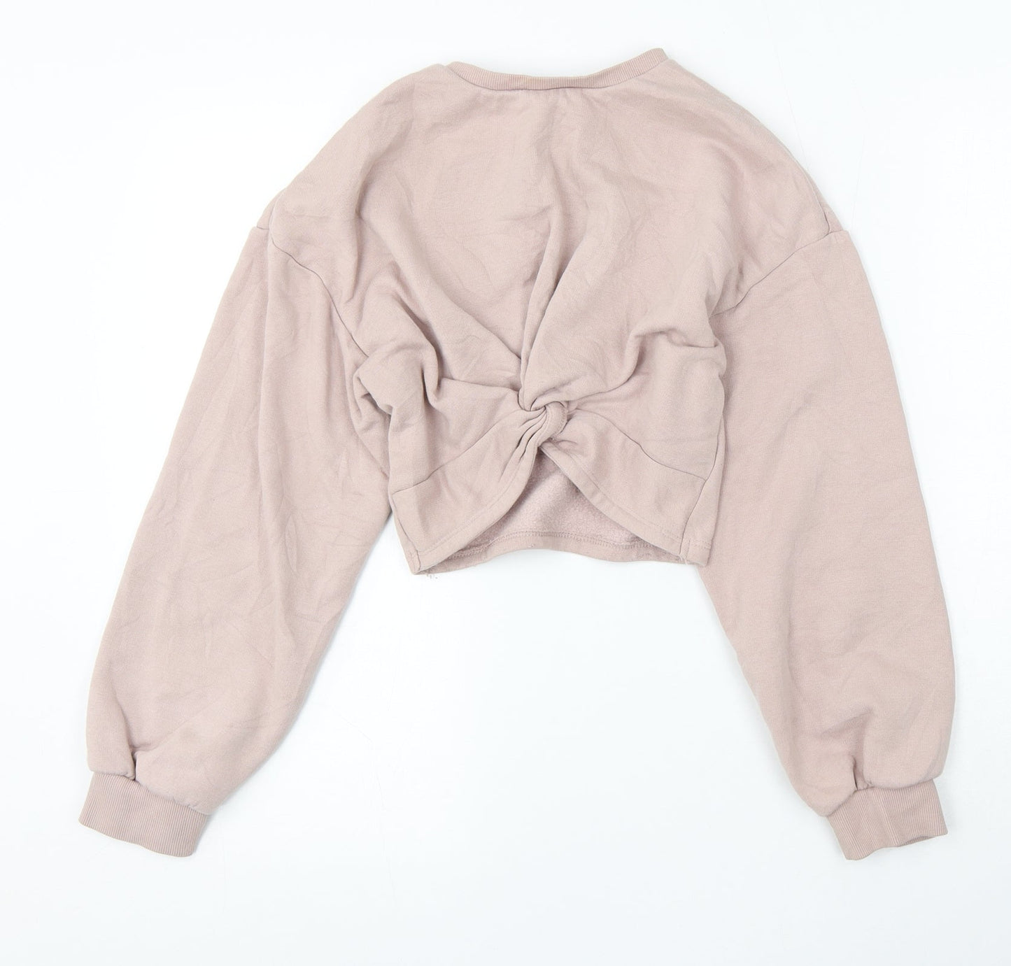 Womens UK Size XS H&M Pink Pullover Jumper