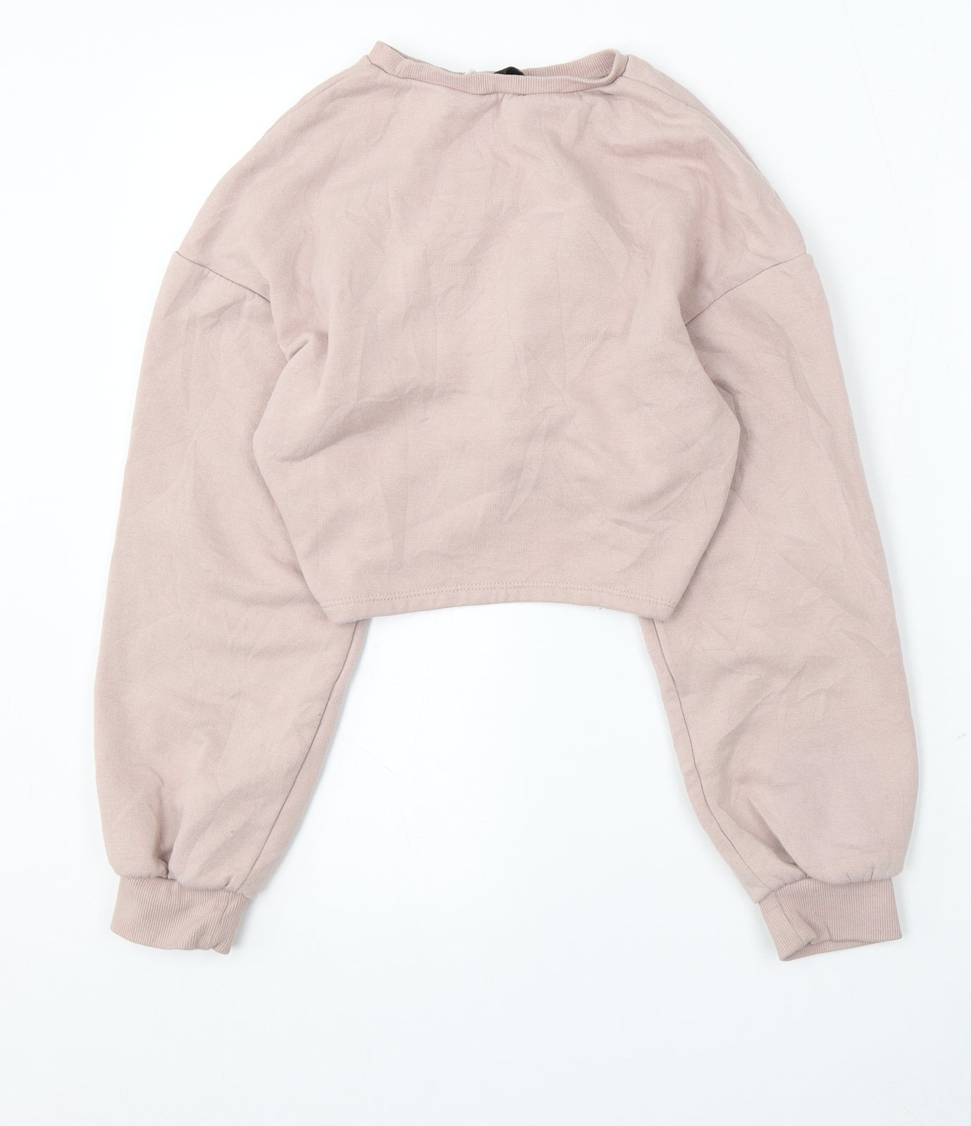 Womens UK Size XS H&M Pink Pullover Jumper
