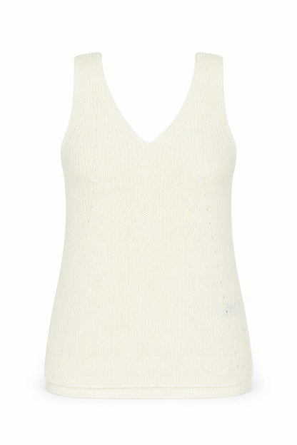 Womens UK Size 10 NEXT Ivory Basic T-Shirt
