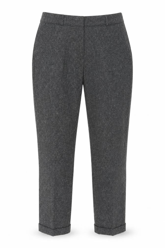 Womens UK Size 14 M&Co Regular Fit  Grey Trousers