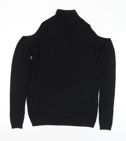 Womens UK Size 10 New Look Black Pullover Jumper