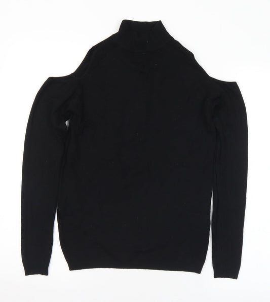 Womens UK Size 10 New Look Black Pullover Jumper