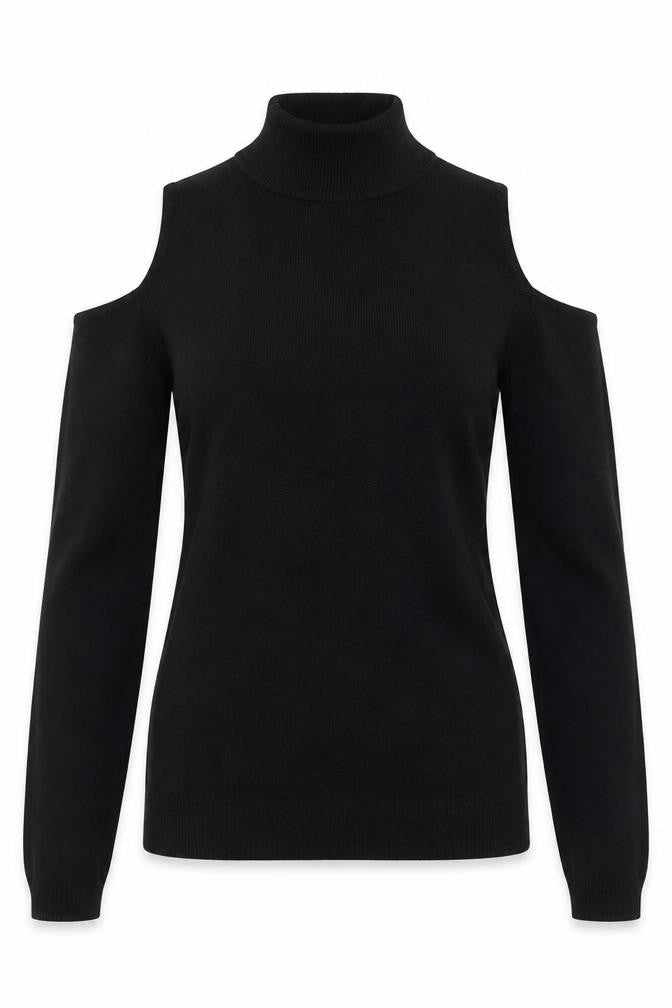 Womens UK Size 10 New Look Black Pullover Jumper