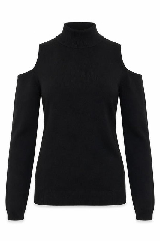 Womens UK Size 10 New Look Black Pullover Jumper