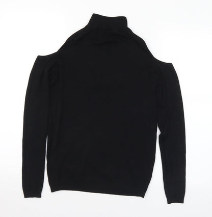 Womens UK Size 10 New Look Black Pullover Jumper