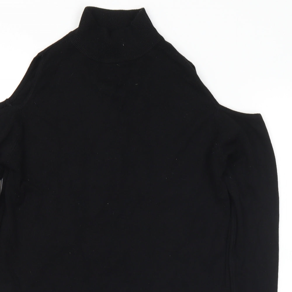 Womens UK Size 10 New Look Black Pullover Jumper