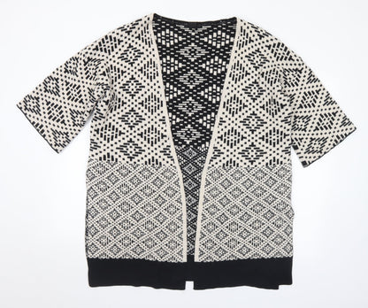 Womens UK Size XS H&M Beige Cardigan Jumper