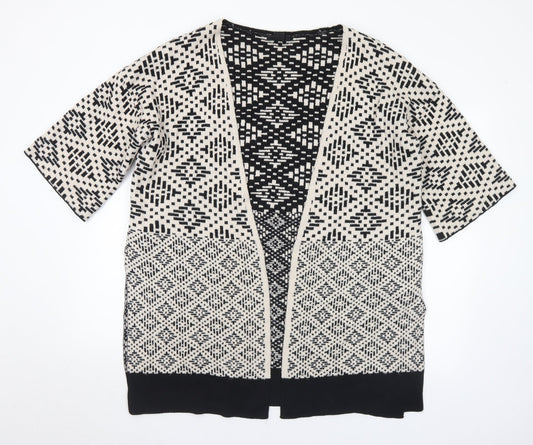 Womens UK Size XS H&M Beige Cardigan Jumper