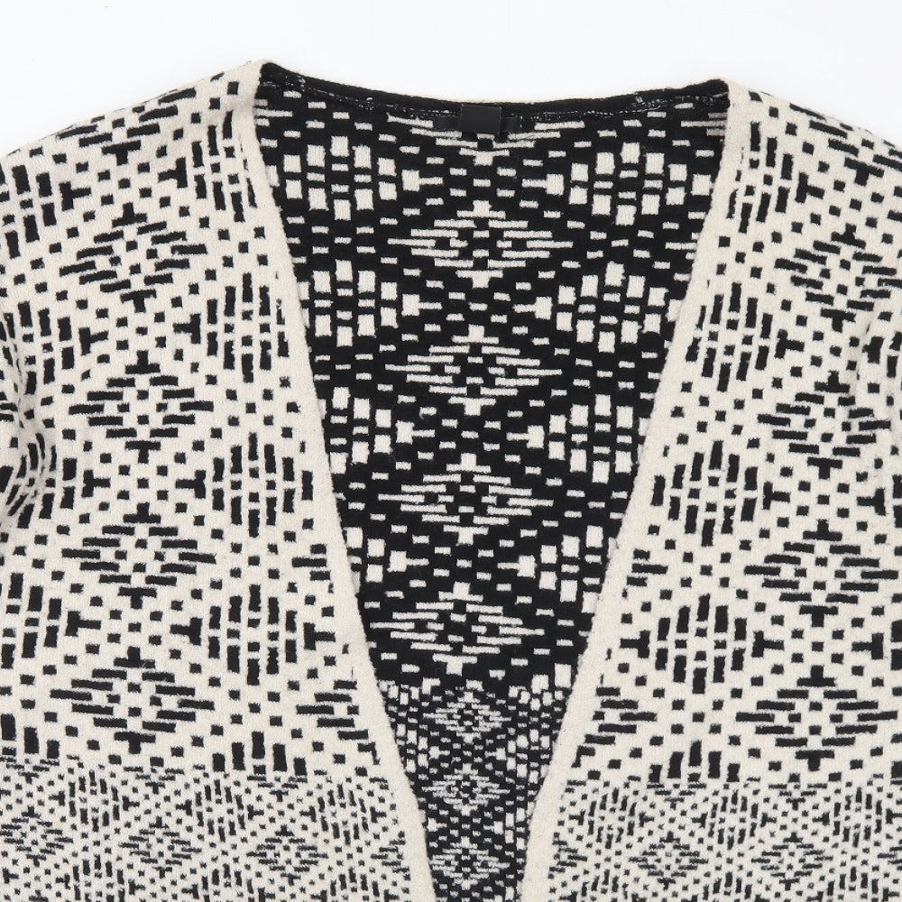 Womens UK Size XS H&M Beige Cardigan Jumper