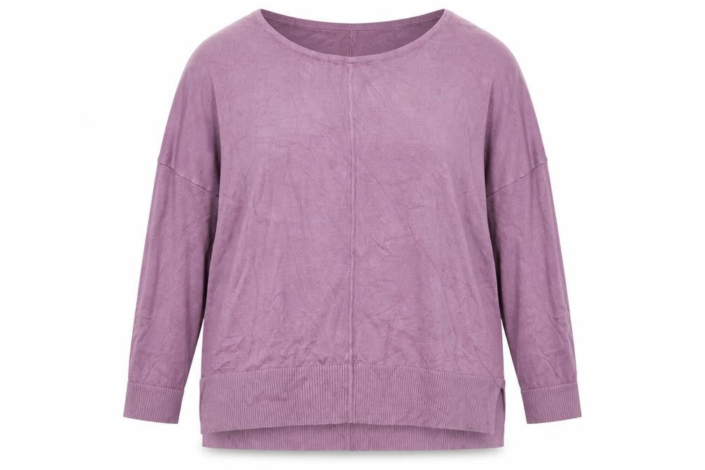 Womens UK Size L Rainbow Purple Pullover Jumper